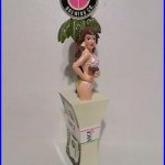 Rare Excellent Miami Vice IPA Sexy Bikini Girl Gun Beer Keg Tap Handle Marker