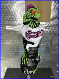 Rare First Edition Smokin' Iguana CHILL RAZ Beer Tap Handle Nashua NH New In Box