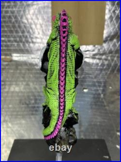 Rare First Edition Smokin' Iguana CHILL RAZ Beer Tap Handle Nashua NH New In Box