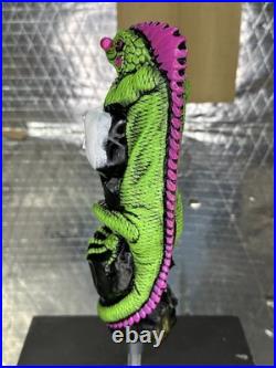 Rare First Edition Smokin' Iguana CHILL RAZ Beer Tap Handle Nashua NH New In Box