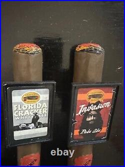 Rare Florida Craker Plus Invasion Looks Like A Cigar Beer Tap Handle Rare Florida Craker Plus Invasion Looks Like A Cigar Beer Tap Handle