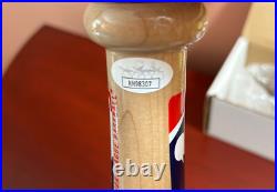 Rare! HANK AARON 755 Autographed Budweiser Beer Tap Handle COA/JSA