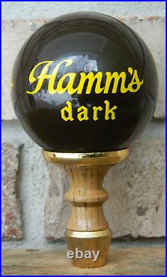 Rare Hamm's Dark Beer Round / Sphere / Ball Tap Handle