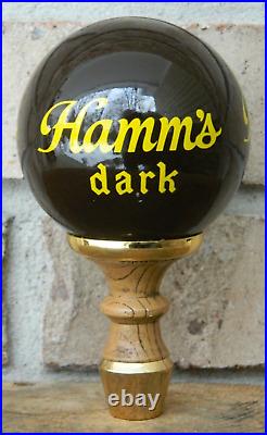 Rare Hamm's Dark Beer Round / Sphere / Ball Tap Handle