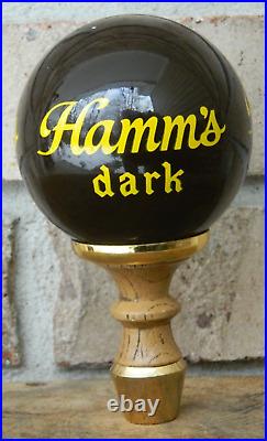 Rare Hamm's Dark Beer Round / Sphere / Ball Tap Handle