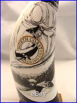 Rare Never Used NORTH COAST BREWING Scrimshaw Pilsner beer tap handle 7