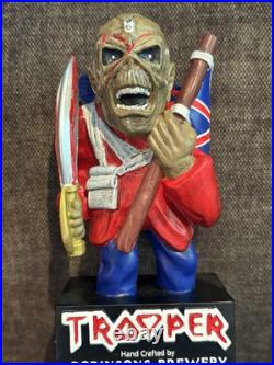 Rare? Newiron Maideneddie Trooper /robinsons Brewery Beer Tap Handle? Lqqk