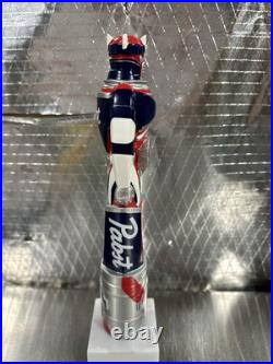 Rare Pabst Blue Ribbon Kegatron Beer Tap Handle PBR New Without Box EXCELLENT