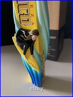 Rare Pacifico Rob Machado Surfing Figural Beer Tap Handle Surfboard Bar Lot Rare Pacifico Rob Machado Surfing Figural Beer Tap Handle Surfboard Bar Lot