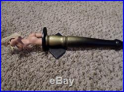 Rare Playboy Bunny Sexy Blonde Movable Graphic 15 Beer Keg Tap Handle Marker