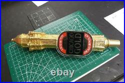 Rare Rock Bottom Chicago Gold Historic Water Tower Figural Beer Tap Handle