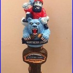 Rare Sleeping Giant Brewing Northern Logger Beer Tap Handle