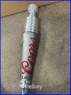 Rare Stanley Cup Playoffs NHL Coors Light beer tap handle, New In Box Rare Stanley Cup Playoffs NHL Coors Light beer tap handle, New In Box