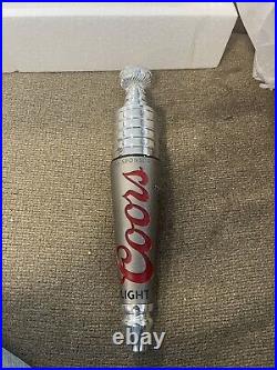 Rare Stanley Cup Playoffs NHL Coors Light beer tap handle, New In Box Rare Stanley Cup Playoffs NHL Coors Light beer tap handle, New In Box