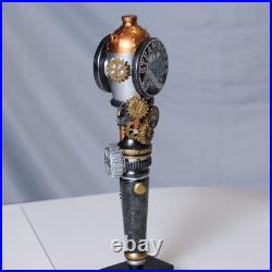 Rare Steamworks Winter White Stout Steampunk Beer Tap Handle Knob