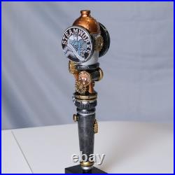 Rare Steamworks Winter White Stout Steampunk Beer Tap Handle Knob