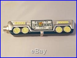 Rare Sunshine State Florida Large Car Tailgate Bumper 12.5 Beer Keg Tap Handle