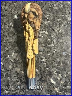 Rare Tallgrass Brewing Co. Buffalo Sweat Beer Tap Handle Manhattan, Kansas