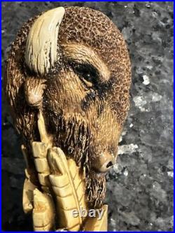 Rare Tallgrass Brewing Co. Buffalo Sweat Beer Tap Handle Manhattan, Kansas
