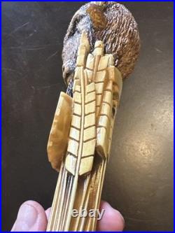 Rare Tallgrass Brewing Co. Buffalo Sweat Beer Tap Handle Manhattan, Kansas