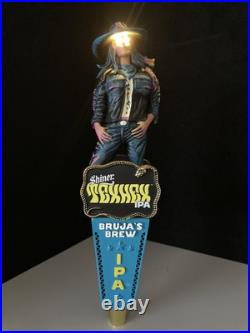Rare TexHex Ipa Craft Shiner Brewery Light Up Craft Beer Bar Tap Handle Lot