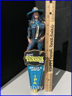 Rare TexHex Ipa Craft Shiner Brewery Light Up Craft Beer Bar Tap Handle Lot