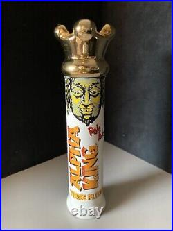 Rare Three 3 Floyds Brewing Alpha King Beer Tap Handle Lot Rare Three 3 Floyds Brewing Alpha King Beer Tap Handle Lot