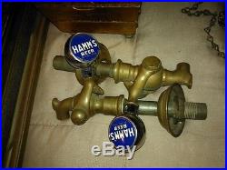 Rare Vintage 1930/1940 Hamm's beer tap ball knob handle