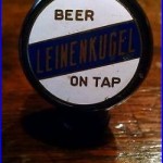 Rare Vintage 1930/1940 Leinenkugel beer tap ball knob handle