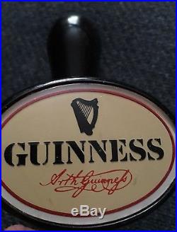 Rare Vintage Guinness Arthur Guinness Signature Beer Tap Pull Handle Lever