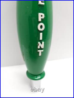 Rare Vintage Whaler Ale Blue Point Green Whale Tail 10 Draft Beer Tap Handle