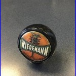 Rare Wiedemann Wiedemann's Beer Tap Handle Knob Newport Kentucky