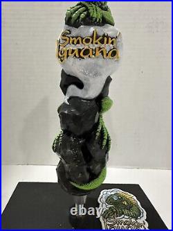 Rare Yellow Smokin' Iguana Figural Beer Tap Handle 9 Nashua NH New In Box NIB Rare Yellow Smokin' Iguana Figural Beer Tap Handle 9 Nashua NH New In Box NIB