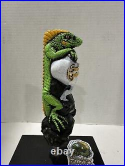 Rare Yellow Smokin' Iguana Figural Beer Tap Handle 9 Nashua NH New In Box NIB Rare Yellow Smokin' Iguana Figural Beer Tap Handle 9 Nashua NH New In Box NIB