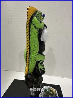 Rare Yellow Smokin' Iguana Figural Beer Tap Handle 9 Nashua NH New In Box NIB Rare Yellow Smokin' Iguana Figural Beer Tap Handle 9 Nashua NH New In Box NIB