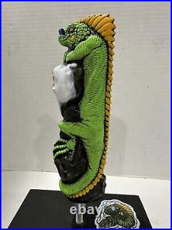 Rare Yellow Smokin' Iguana Figural Beer Tap Handle 9 Nashua NH New In Box NIB Rare Yellow Smokin' Iguana Figural Beer Tap Handle 9 Nashua NH New In Box NIB