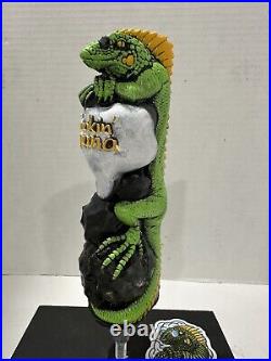 Rare Yellow Smokin' Iguana Figural Beer Tap Handle 9 Nashua NH New In Box NIB Rare Yellow Smokin' Iguana Figural Beer Tap Handle 9 Nashua NH New In Box NIB