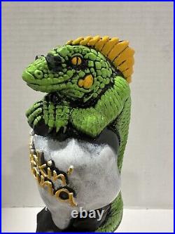 Rare Yellow Smokin' Iguana Figural Beer Tap Handle 9 Nashua NH New In Box NIB Rare Yellow Smokin' Iguana Figural Beer Tap Handle 9 Nashua NH New In Box NIB