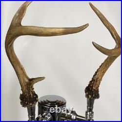 Real Deer Antlers Beer Tap Handle Pair Of 2 Antler 10 11 Inch Hunting Hunter