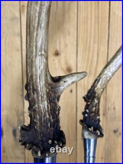 Real Deer Antlers Beer Tap Handle Pair Of 2 Antler 10 11 Inch Hunting Hunter