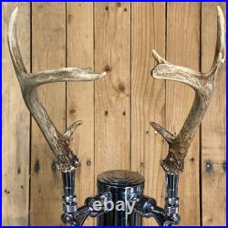 Real Deer Antlers Beer Tap Handle Pair Of 2 Antler Hunting Hunter 10 Inch Real Deer Antlers Beer Tap Handle Pair Of 2 Antler Hunting Hunter 10 Inch