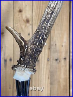 Real Deer Antlers Beer Tap Handle Pair Of 2 Antler Hunting Hunter 10 Inch