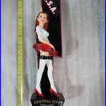 Red Racer ISA India Session Ale Central City Brewing CO. Beer Bar Tap Handle