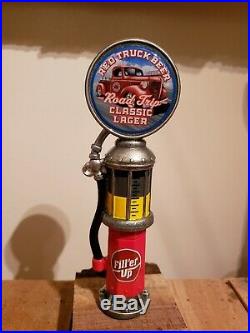 Red Truck Beer Road Trip Classic Lager Beer Tap Handle