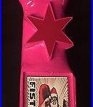 Revolution Beer Fistmas Pink Tap Handle, EXTREMELY RARE! Collector Man Cave