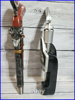 Revolver and Goliad Gun Beer Tap Handles