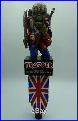 Robinsons Brewery Trooper Beer Pump Tap Handle Iron Maiden NEW RARE