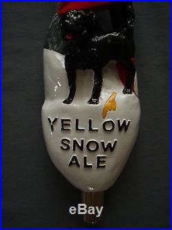 Rogue Ale Yellow Snow Tap Handle Home Brewing Beer Collector Keg Barware IPA