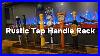 Rustic Beer Tap Handle Rack Diy Beer Lover Rustic Beer Tap Handle Rack Woodworking