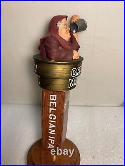 SAM ADAMS GRUMPY MONK BELGIAN draft beer tap handle. BOSTON, MASSACHUSETTS SAM ADAMS GRUMPY MONK BELGIAN draft beer tap handle. BOSTON, MASSACHUSETTS